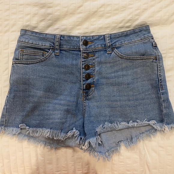 DENIM SHORTS - Picture 1 of 3